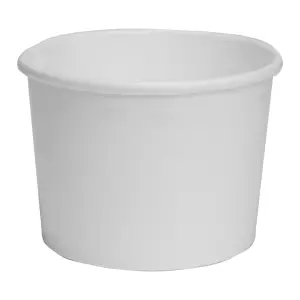 12oz White Recyclable Soup Bowl 98mm PM3691 copy