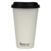 16oz White Biodegradable Eco Cup 90mm (Single Wall) | Qty: 1,000 - Image 3
