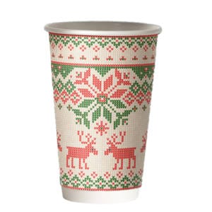 8oz printed xmas cup TP4570 copy