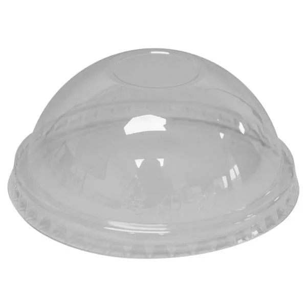 8oz Clear Recyclable Ice Cream Lid | Qty: 1,000