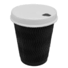 White Paper Lid | To Fit Coffee Cups with 80mm Brim | Compostable Lids | Qty: 1,000 - Image 3