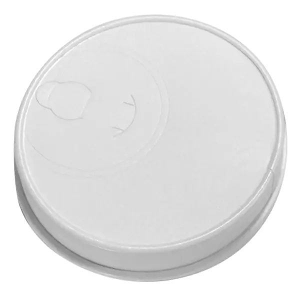 White Paper Lid | To Fit Coffee Cups with 80mm Brim | Compostable Lids | Qty: 1,000