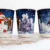 12oz Christmas Cup | 90mm | Recyclable | Double Wall | Qty: 500 - Image 5