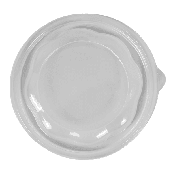 Clear Round Lid | Recyclable & Reusable | 190mm | Qty: 300